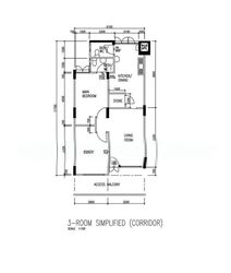 Blk 110 Chong Pang Garden (Yishun), HDB 3 Rooms #552207961